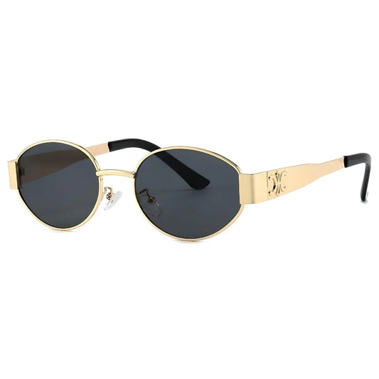 Luxury Metal Brand Sunglasses for Men and Women