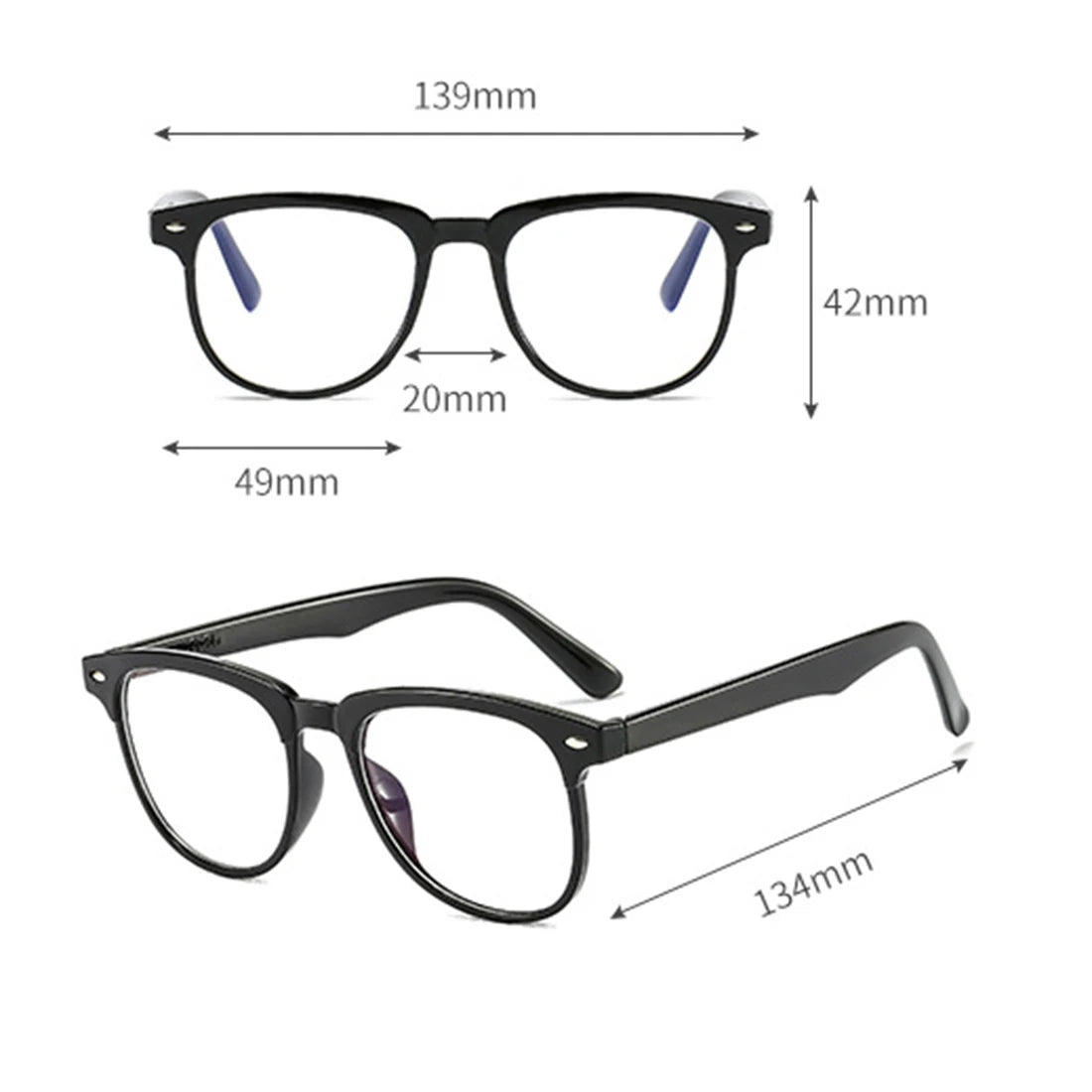 Fashion Anti-Blue Light Glasses Women - vaas